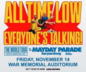 More Info for All Time Low: EVERYONE'S TALKING! TOUR
